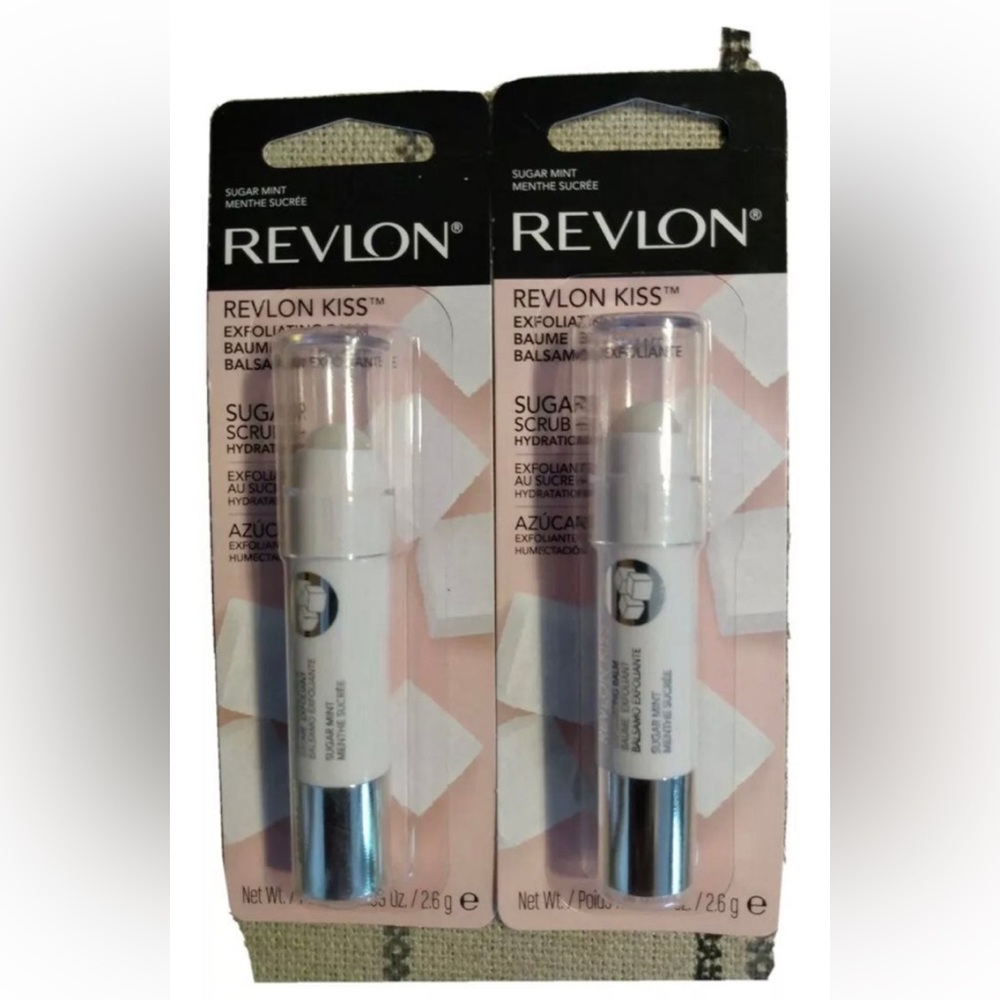 (2) Revlon Kiss Exfoliating Lip Balm